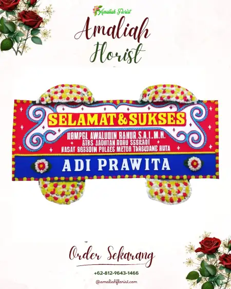 Papan Bunga Ucapan Selamat Pasuruhan Lor